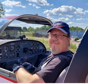 Václav Budín - UL pilot and aviation meteorologist AMO LMS LKKV